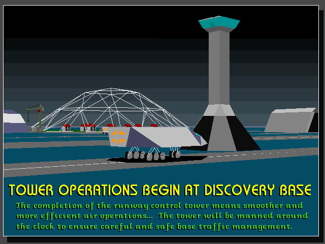 Runway Control Tower Erected...