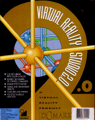 Domark's Virtual Reality Studio 2 - Box